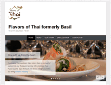 Tablet Screenshot of basilthaijax.com